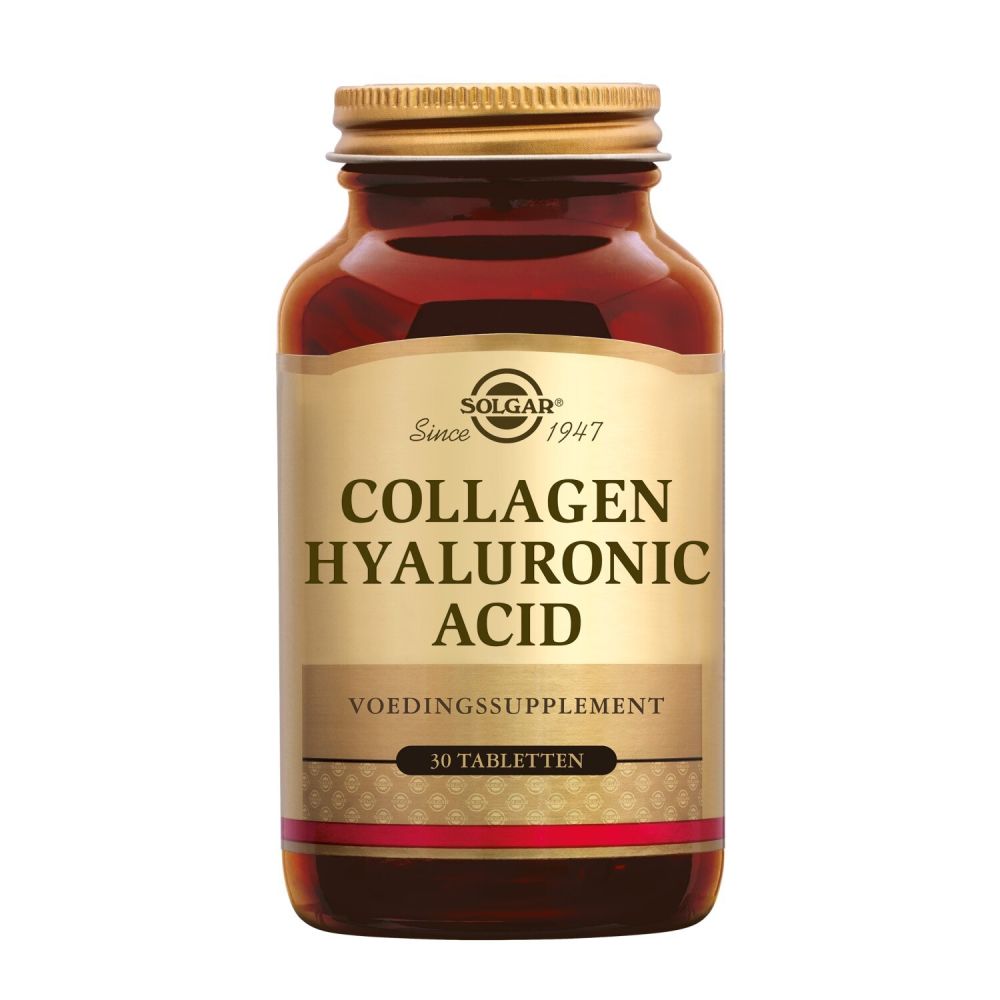 Solgar Collagen Hyaluronic Acid | 30 tabletten