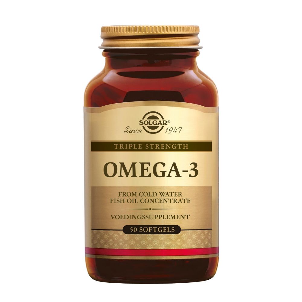 Solgar Omega-3 Triple Strength | 50 capsules